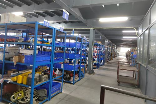 Spare parts warehouse