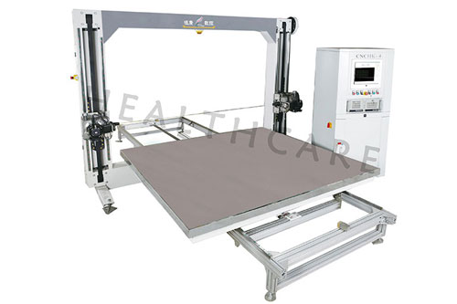 Horizontal CNC Contour Cutter with Turntable
