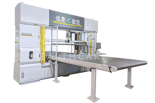 Vertical Continuous Blade Contour Cutting Machine